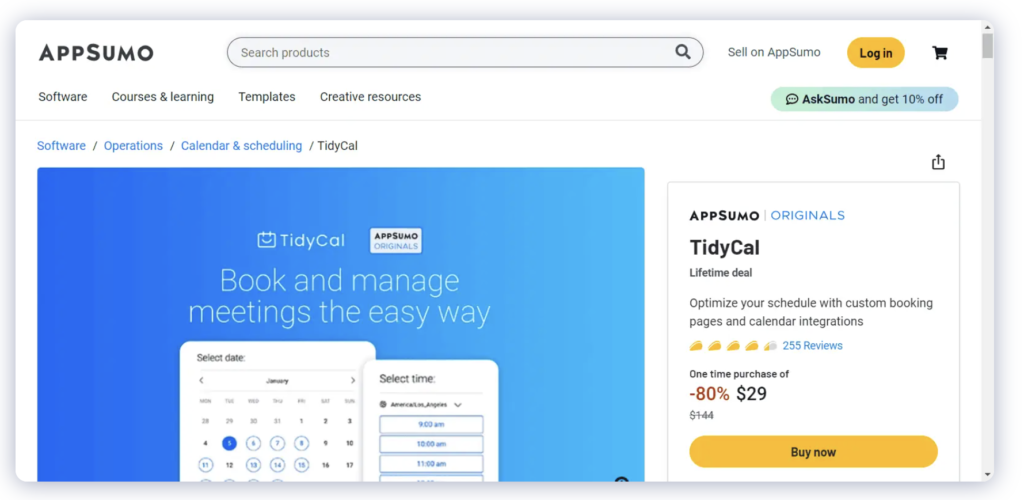 Tidycal reviews